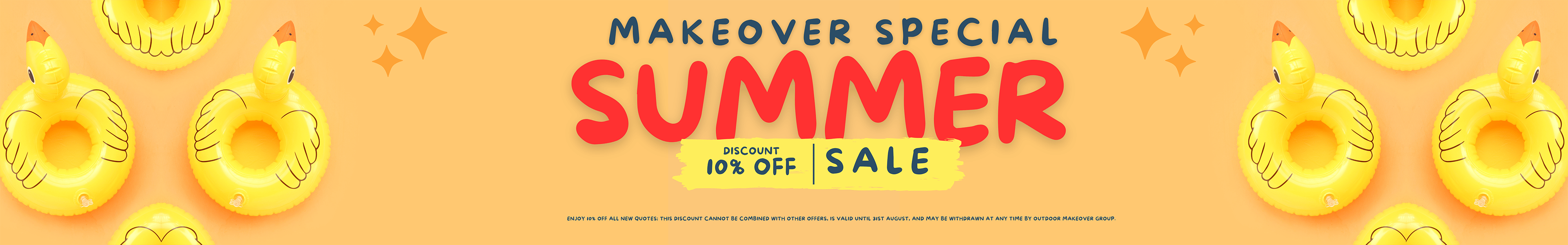 10% Off Summer Sale